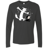 T-Shirts Heavy Metal / Small Ghost And Snow Men's Premium Long Sleeve