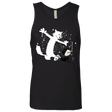 T-Shirts Black / Small Ghost And Snow Men's Premium Tank Top