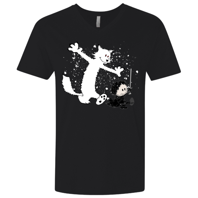 T-Shirts Black / X-Small Ghost And Snow Men's Premium V-Neck