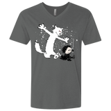 T-Shirts Heavy Metal / X-Small Ghost And Snow Men's Premium V-Neck