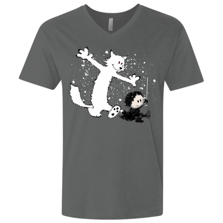 T-Shirts Heavy Metal / X-Small Ghost And Snow Men's Premium V-Neck