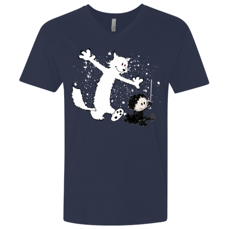 T-Shirts Midnight Navy / X-Small Ghost And Snow Men's Premium V-Neck