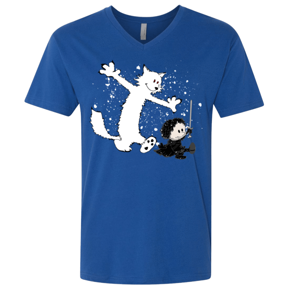 T-Shirts Royal / X-Small Ghost And Snow Men's Premium V-Neck