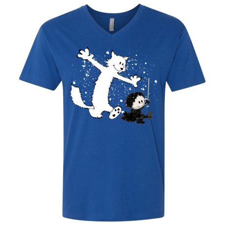 T-Shirts Royal / X-Small Ghost And Snow Men's Premium V-Neck