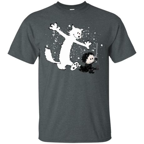 T-Shirts Dark Heather / Small Ghost And Snow T-Shirt