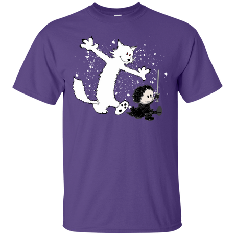 T-Shirts Purple / Small Ghost And Snow T-Shirt