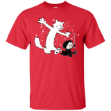 T-Shirts Red / Small Ghost And Snow T-Shirt