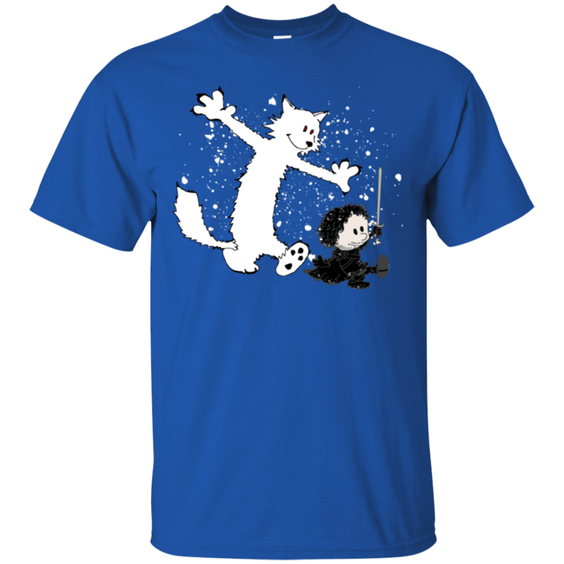 T-Shirts Royal / Small Ghost And Snow T-Shirt