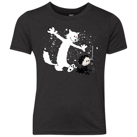 T-Shirts Vintage Black / YXS Ghost And Snow Youth Triblend T-Shirt