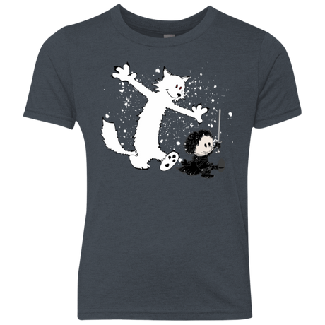 T-Shirts Vintage Navy / YXS Ghost And Snow Youth Triblend T-Shirt