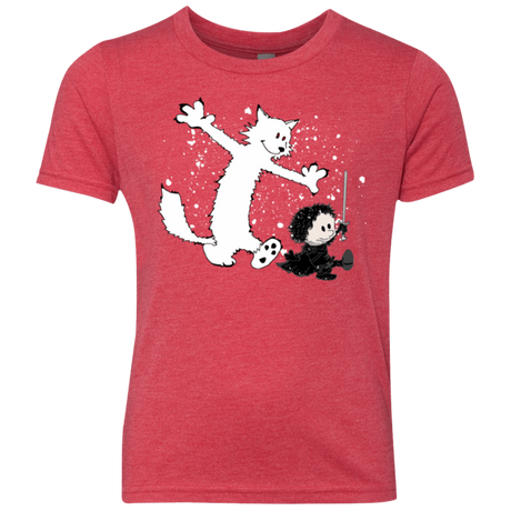 T-Shirts Vintage Red / YXS Ghost And Snow Youth Triblend T-Shirt