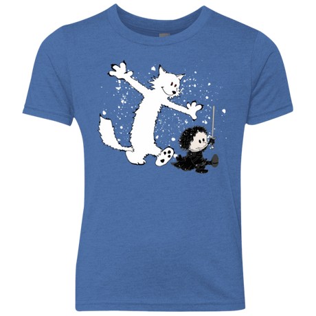 T-Shirts Vintage Royal / YXS Ghost And Snow Youth Triblend T-Shirt