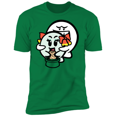 T-Shirts Kelly Green / S Ghost Boo Men's Premium T-Shirt