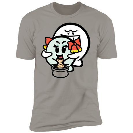 T-Shirts Light Grey / S Ghost Boo Men's Premium T-Shirt