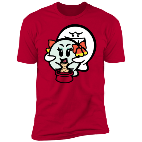 T-Shirts Red / S Ghost Boo Men's Premium T-Shirt