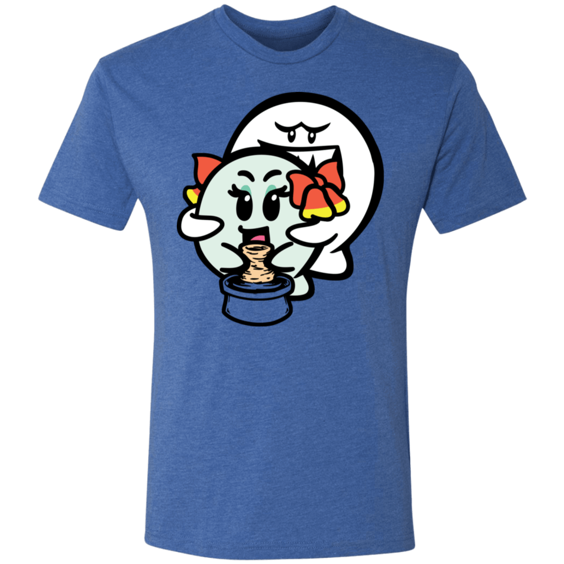 T-Shirts Vintage Royal / S Ghost Boo Men's Triblend T-Shirt