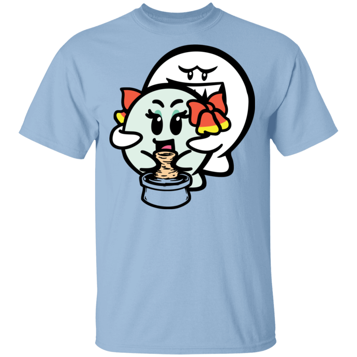 T-Shirts Light Blue / S Ghost Boo T-Shirt