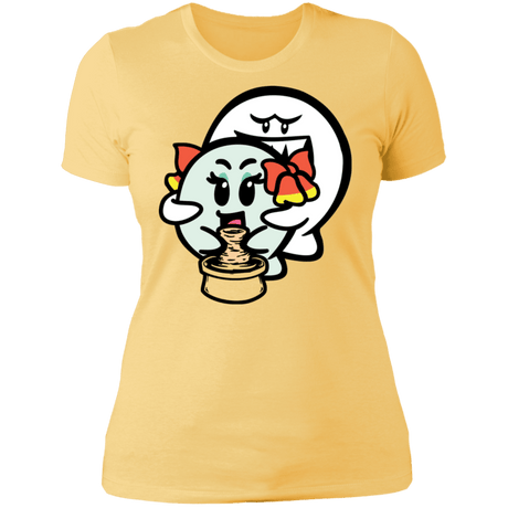 T-Shirts Banana Cream/ / S Ghost Boo Women's Premium T-Shirt