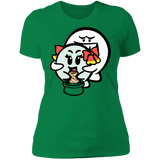 T-Shirts Kelly Green / S Ghost Boo Women's Premium T-Shirt