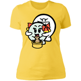 T-Shirts Vibrant Yellow / S Ghost Boo Women's Premium T-Shirt