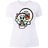 T-Shirts White / S Ghost Boo Women's Premium T-Shirt