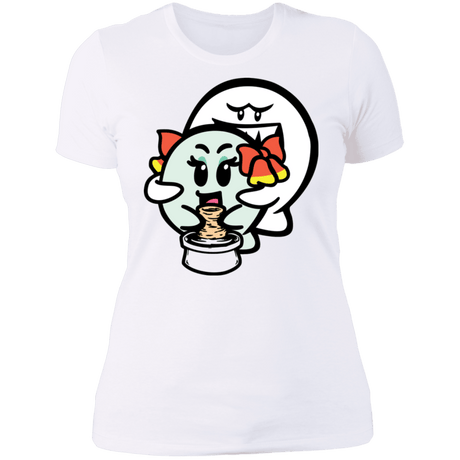 T-Shirts White / S Ghost Boo Women's Premium T-Shirt