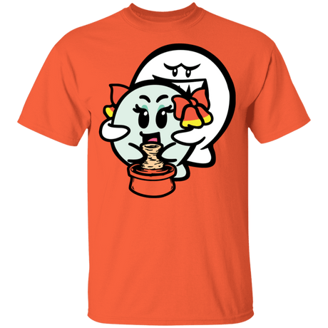 T-Shirts Orange / YXS Ghost Boo Youth T-Shirt