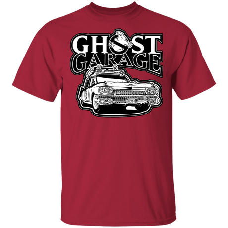 T-Shirts Cardinal / S Ghost Garage T-Shirt