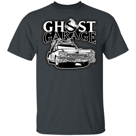 T-Shirts Dark Heather / S Ghost Garage T-Shirt