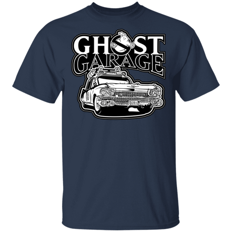 T-Shirts Navy / S Ghost Garage T-Shirt