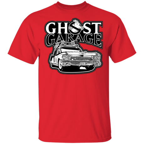 T-Shirts Red / S Ghost Garage T-Shirt