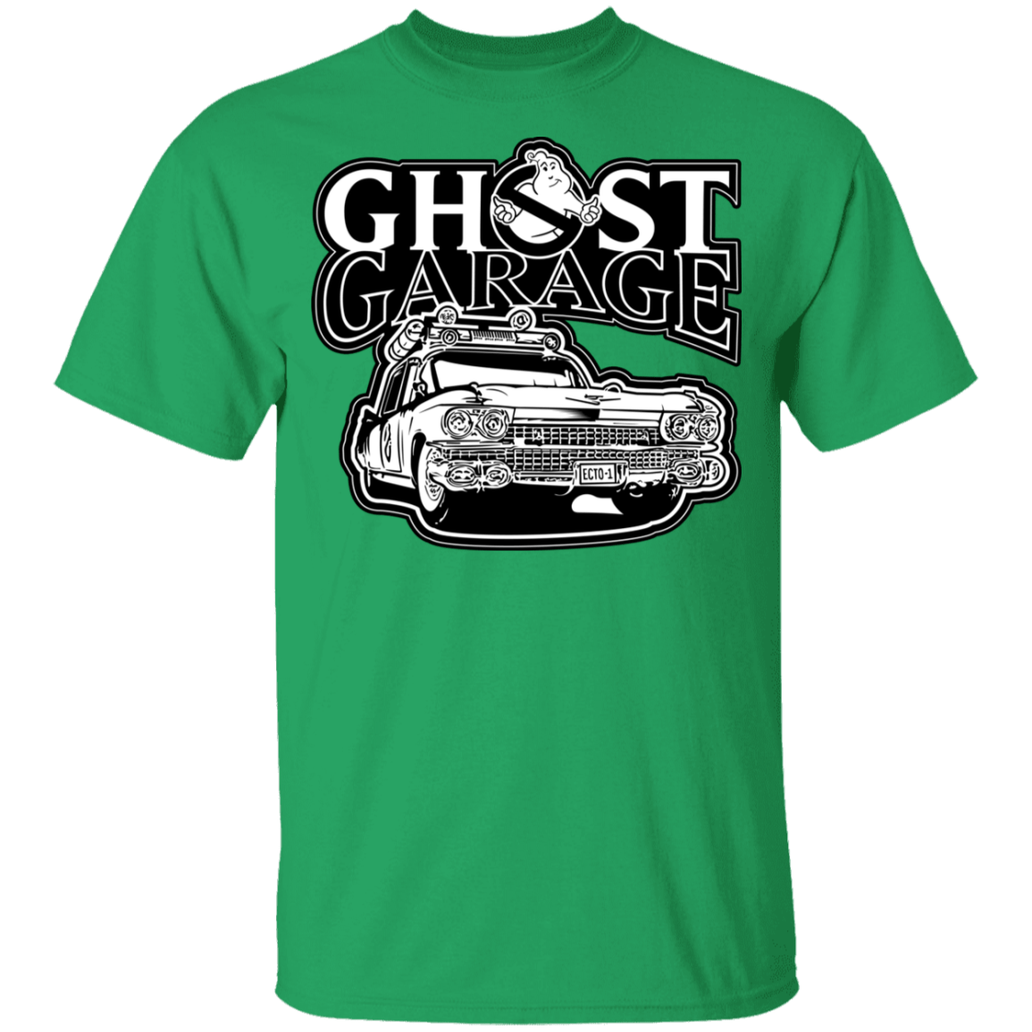 T-Shirts Irish Green / YXS Ghost Garage Youth T-Shirt