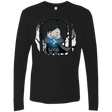 T-Shirts Black / Small Ghost Men's Premium Long Sleeve