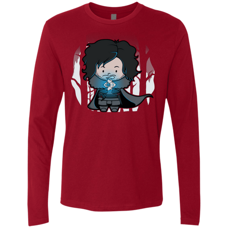 T-Shirts Cardinal / Small Ghost Men's Premium Long Sleeve