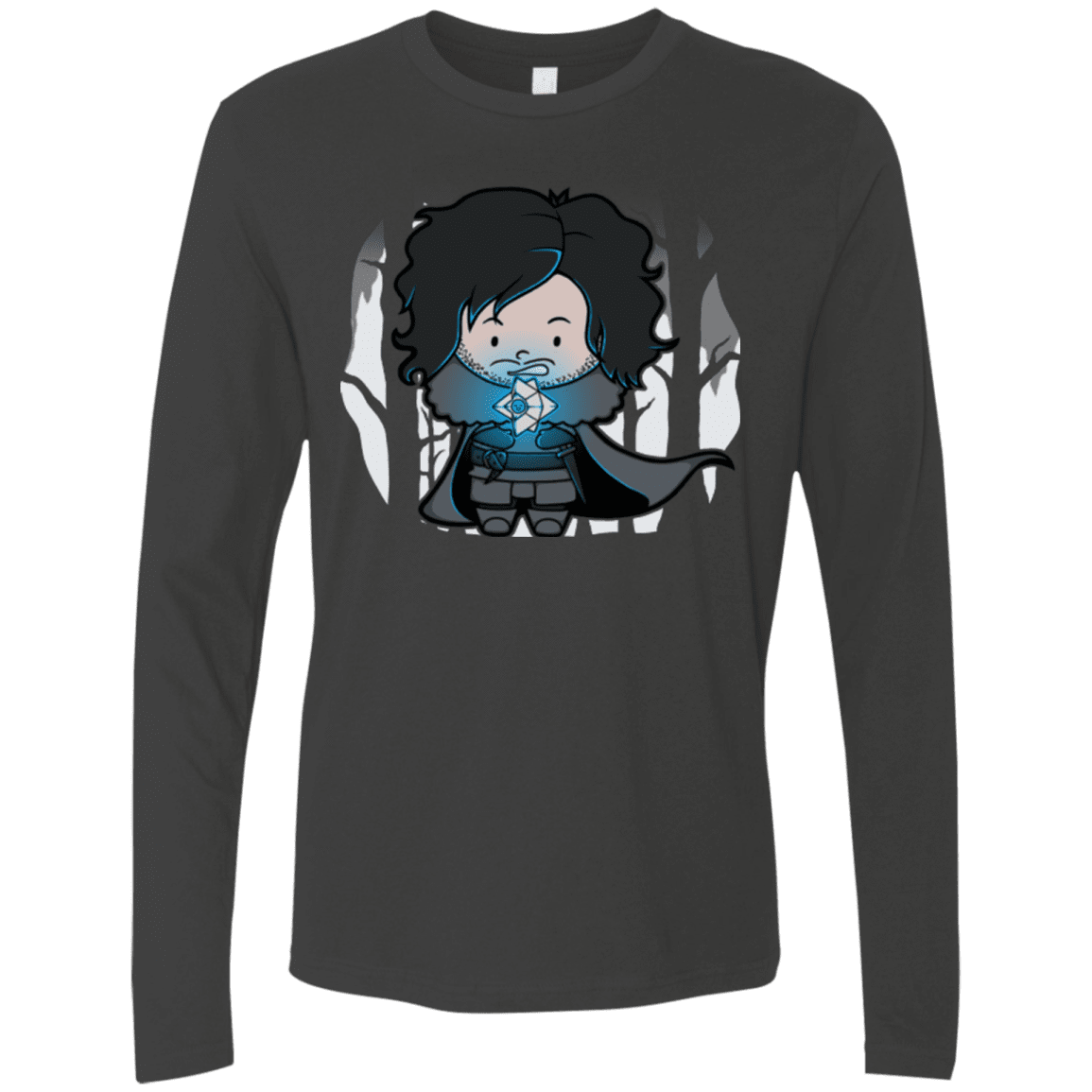 T-Shirts Heavy Metal / Small Ghost Men's Premium Long Sleeve