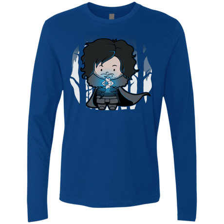 T-Shirts Royal / Small Ghost Men's Premium Long Sleeve