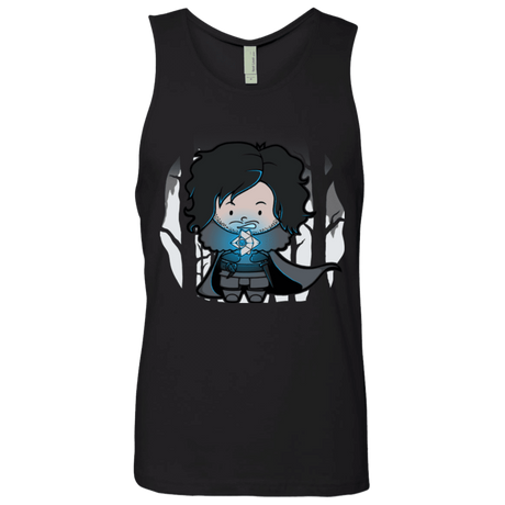 T-Shirts Black / Small Ghost Men's Premium Tank Top