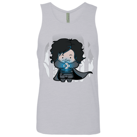 T-Shirts Heather Grey / Small Ghost Men's Premium Tank Top