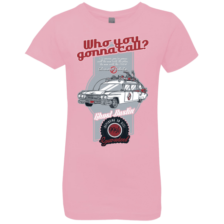 T-Shirts Light Pink / YXS Ghost Mobile Girls Premium T-Shirt
