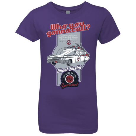 T-Shirts Purple Rush / YXS Ghost Mobile Girls Premium T-Shirt
