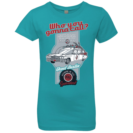 T-Shirts Tahiti Blue / YXS Ghost Mobile Girls Premium T-Shirt