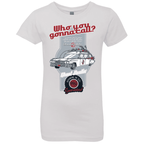 T-Shirts White / YXS Ghost Mobile Girls Premium T-Shirt
