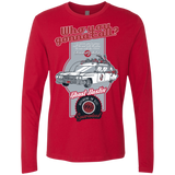 T-Shirts Red / Small Ghost Mobile Men's Premium Long Sleeve