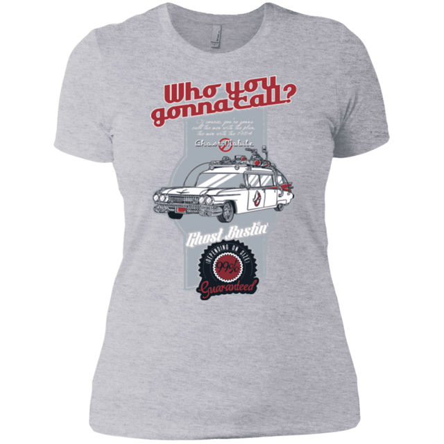 T-Shirts Heather Grey / X-Small Ghost Mobile Women's Premium T-Shirt