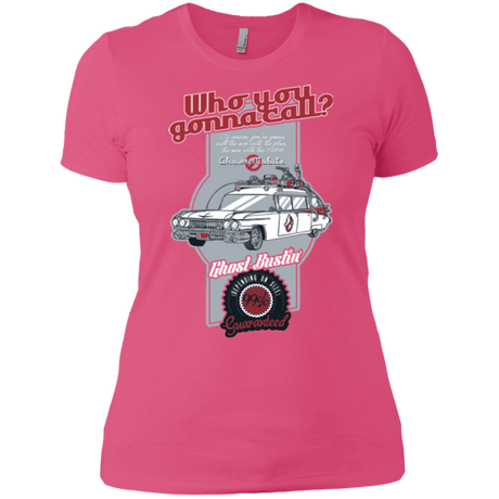 T-Shirts Hot Pink / X-Small Ghost Mobile Women's Premium T-Shirt