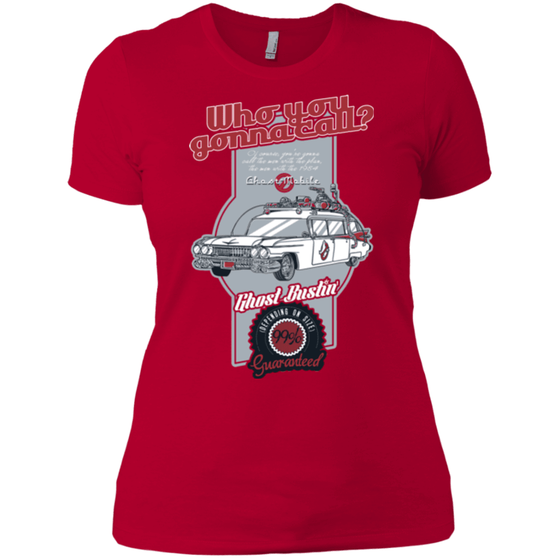 T-Shirts Red / X-Small Ghost Mobile Women's Premium T-Shirt
