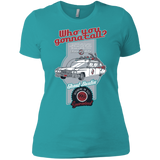 T-Shirts Tahiti Blue / X-Small Ghost Mobile Women's Premium T-Shirt