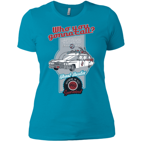 T-Shirts Turquoise / X-Small Ghost Mobile Women's Premium T-Shirt