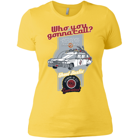T-Shirts Vibrant Yellow / X-Small Ghost Mobile Women's Premium T-Shirt
