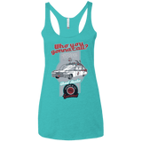 T-Shirts Tahiti Blue / X-Small Ghost Mobile Women's Triblend Racerback Tank